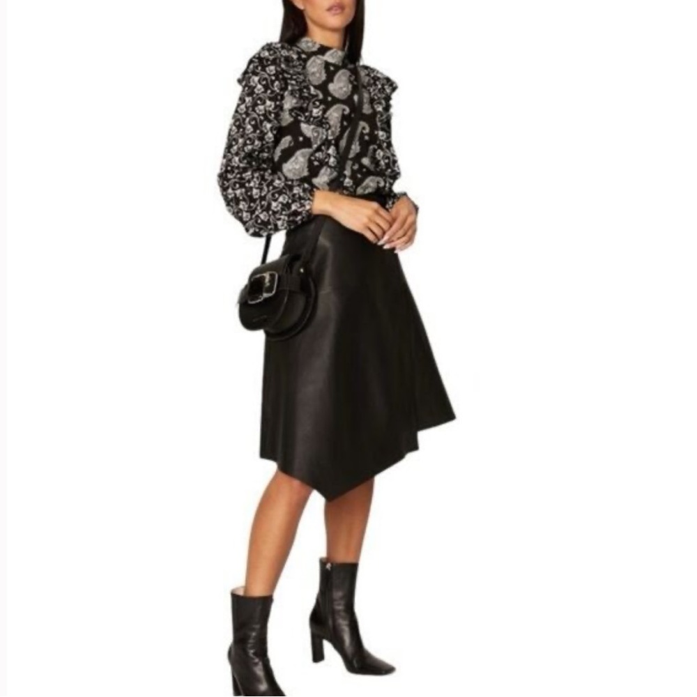 Black and White Paisley Ted Baker Women's Top